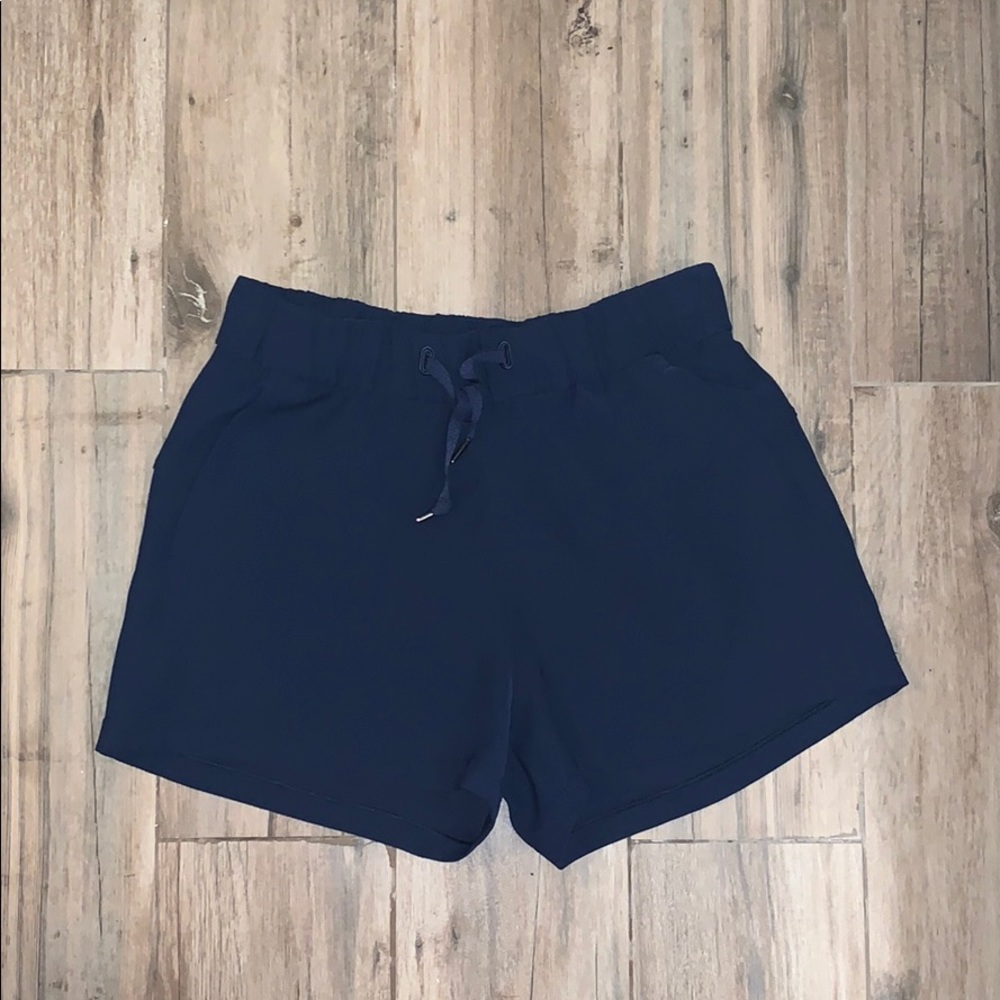 Navy Blue Lululemon Shorts